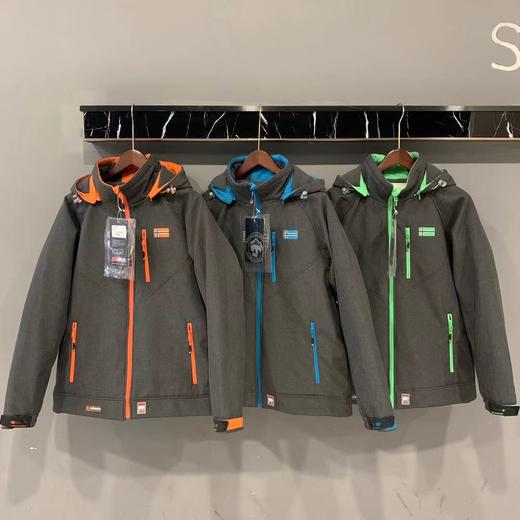 出口挪威，一件过冬，-30℃北极科考队专用防风防泼水专业户外棉服夹克 商品图3