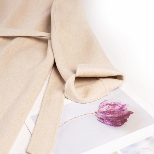 裁缝学苑AG208 中长款双面羊绒大衣2021新款女服装打版纸样裁剪图 商品图3