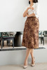 CG｜Painting Leather A-line Skirt [金纹真皮A字裙] 商品缩略图4