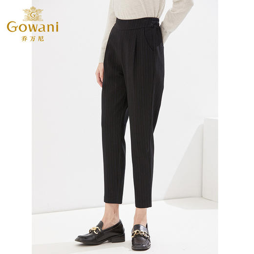 乔万尼休闲裤秋冬新款哈伦版型显瘦百搭EI4F688 商品图1