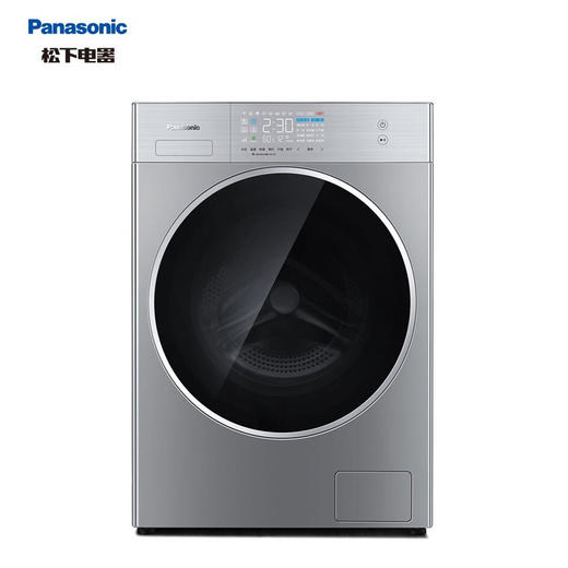 松下(Panasonic)洗烘一体机 10kg 全自动滚筒洗衣机 纳诺怡护衣 光动银除菌 双极除螨 XQG100-LD259 商品图0