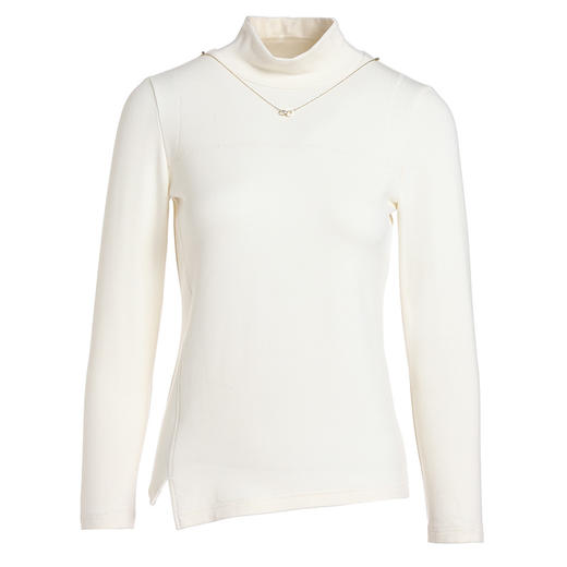 乔万尼高领打底衫亲肤软糯保暖修身针织衫EI4C525 商品图4