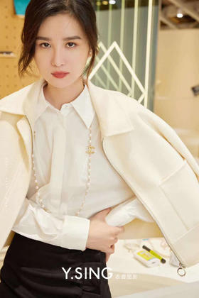 衣香丽影手工双面呢短大衣110938302