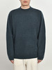 男士2021新款纯山羊绒双股暗纹小桩领套头衫 商品缩略图1