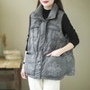 2021年新款韩版羽绒服马甲女短款立领宽松大码背心外穿白鸭绒坎肩 商品缩略图1