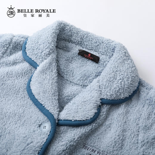 皇家丽美厚款微弹力柔软舒适吸湿透气女款家居服套装JJT9642 商品图4