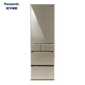 松下(Panasonic)线下同款 380升多门纳诺怡X除菌净味超薄60cm自由嵌入式APP智控自动制冰NR-E411BG-NH