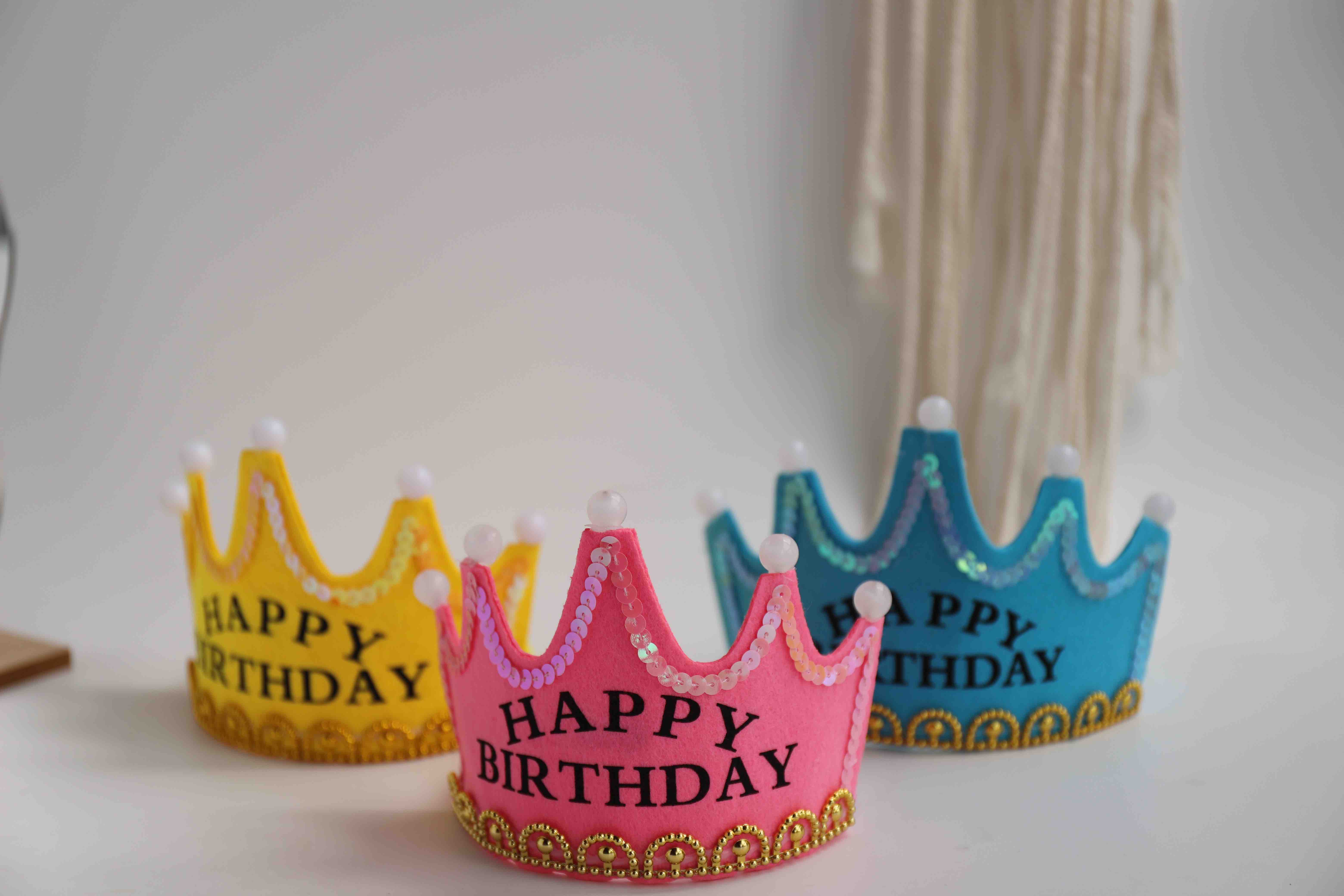 亮灯生日帽（请随蛋糕一同拍下，不单独配送）