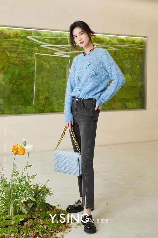 衣香丽影彩纱套头衫110939001 商品图2