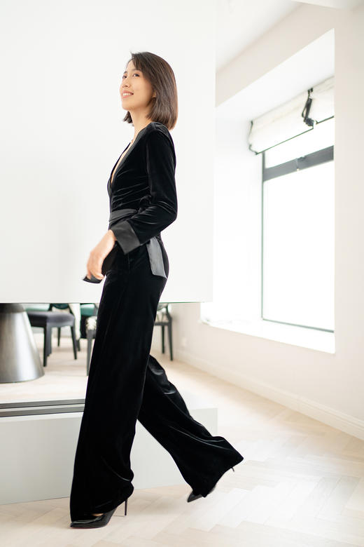 CG｜Velvet Christina Jumpsuit  [深V丝绒连体裤] 商品图9