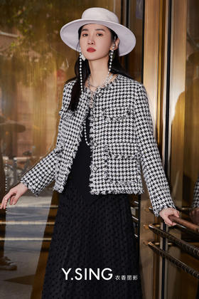 衣香丽影小香风外套111011701