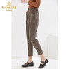 乔万尼秋冬新款休闲裤复古气质显瘦长裤EI4F547 商品缩略图1