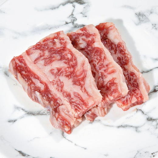 澳洲和牛韩式胸腹肉 卡奴比 M6-7 烤肉片 商品图1