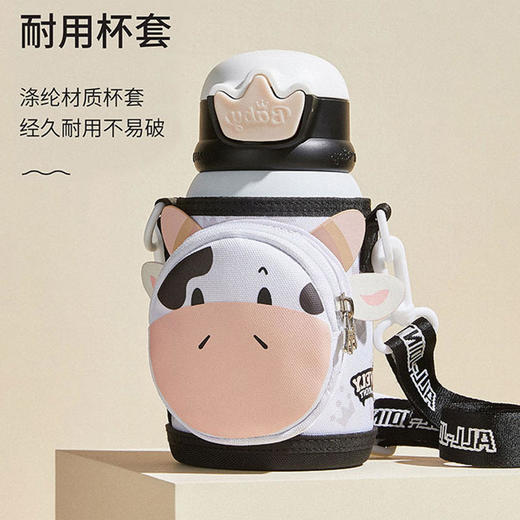 AllJoint优仅疯狂丛林小动物系列保温杯，儿童吸管杯316不锈钢水杯，防呛吸管设计 商品图4