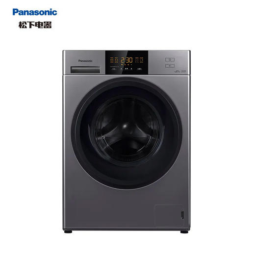 松下(Panasonic)洗衣机滚筒全自动10公斤变频节能 XQG100-E10C E10V 商品图0