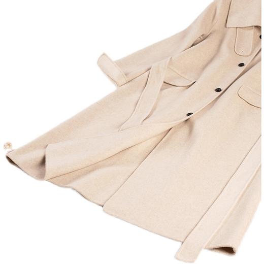 裁缝学苑AG208 中长款双面羊绒大衣2021新款女服装打版纸样裁剪图 商品图4