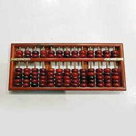 大红酸枝算盘28*12*2cm