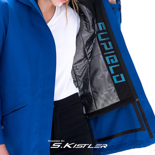 Supield素湃宇航气凝胶抗寒服连帽中长款女棉衣冬季防寒服棉服512 商品图4