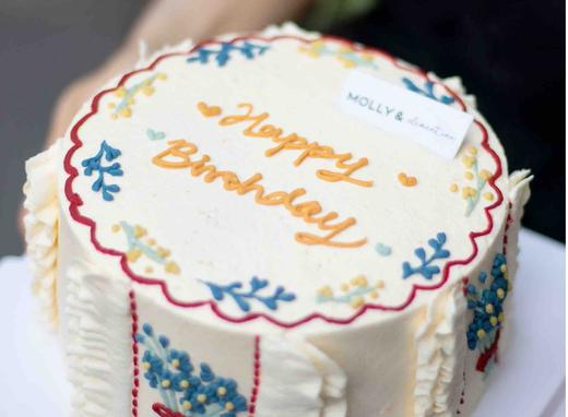 自然系花卉手绘蛋糕（提前一天预定） 商品图2