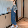 【宽松舒适 遮肉显瘦】孕妇裤子春秋季秋装外穿套装网红时尚款孕期打底裤大码牛仔背带裤哺乳 商品缩略图1