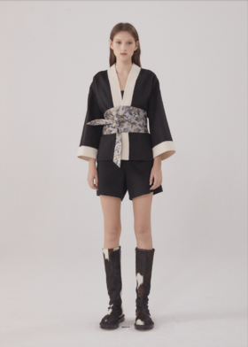 Wool Kimono Bathrobe