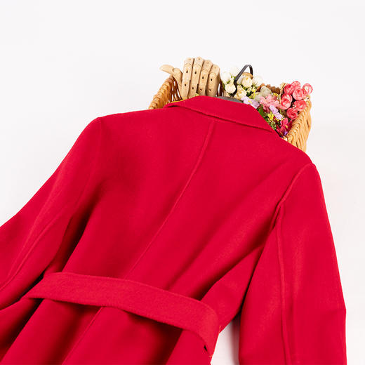 裁缝学苑AG207 女双面羊绒中长款2021新款大衣服装打版纸样裁剪图 商品图4