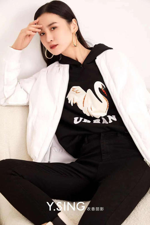 衣香丽影简约时尚羽绒服111017305 商品图5