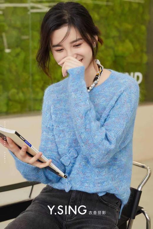 衣香丽影彩纱套头衫110939001 商品图1