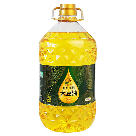 生态小镇有机压榨大豆油5l瓶