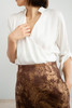 CG｜Silk Shirt with Mandarin Collar  [真丝立领长袖衬衫] 商品缩略图0