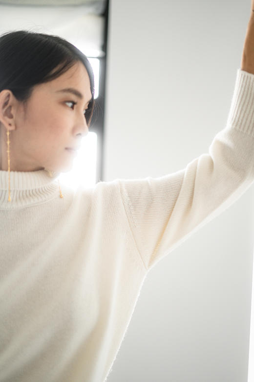 CG｜Oversized Cashmere sweater [廓形羊绒高领针织衫] 商品图8