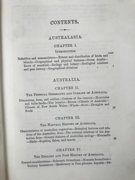 1884年 大洋洲地理与旅行概要 数十幅版画插图与地图 漆布精装32开 商品图4