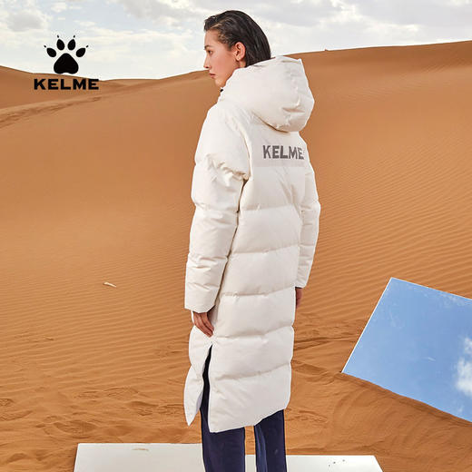 卡尔美女士中长款羽绒服加厚保暖8161YR2002 商品图1