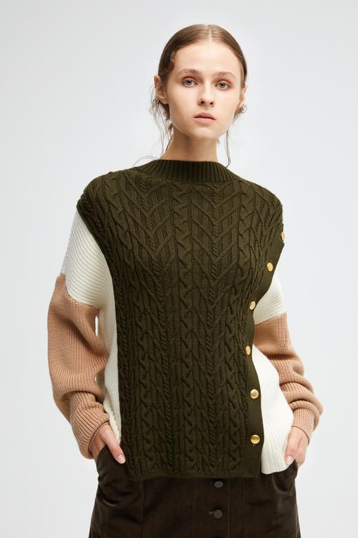 假两件廓形毛衣 商品图4