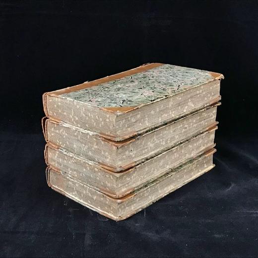 1801年 伊拉斯谟斯·达尔文《动物学》（全4卷）11页版画插图 真皮精装大32开 商品图1
