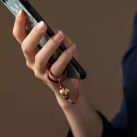 鎏金十二生肖朱砂环 商品图4