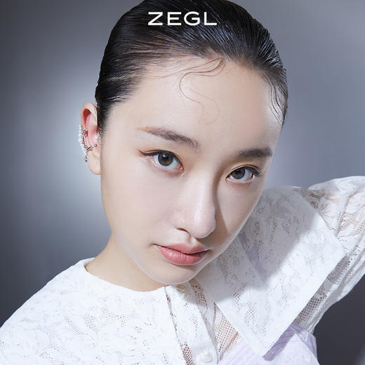 ZEGL设计师星星耳夹女无耳洞耳骨夹冷淡风人造珍珠耳环秋冬耳饰品 商品图6