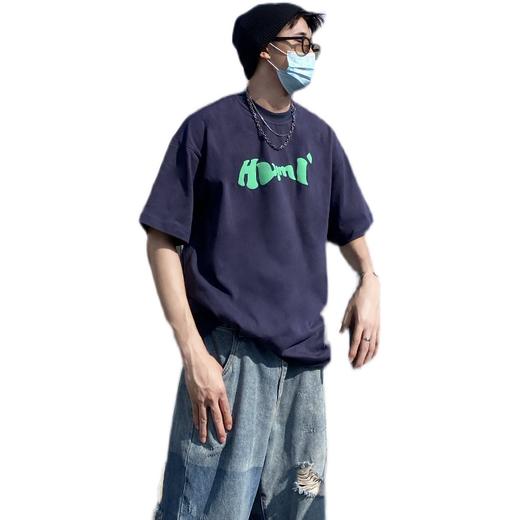 HUGMI 发泡印花LOGO简约基础Tee 商品图3