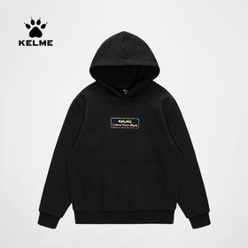 卡尔美女子秋冬新款加绒连帽卫衣舒适保暖6147TT2009