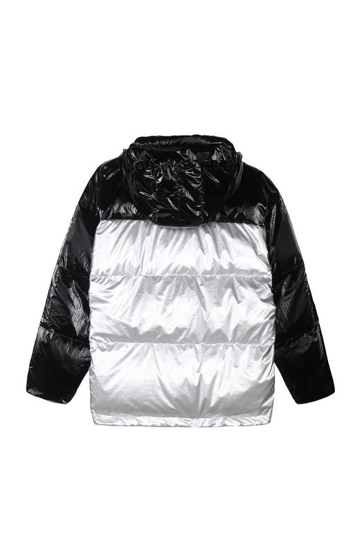 亮面套头羽绒棒球服 商品图1