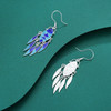 子佩集S990银吊鱼耳环【WBEH025】花丝珐琅彩2111 商品缩略图2