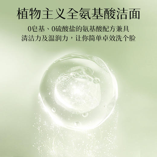 【孕期可用】植物主义山茶花氨基酸净润洁面乳200g洗面奶护肤品 商品图3