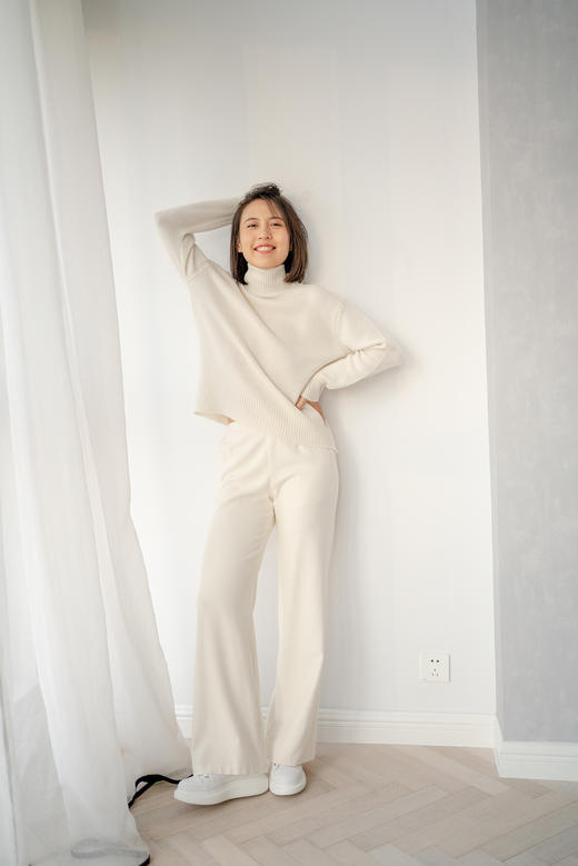 CG｜Camel hair Tall pants  [小驼绒修身长裤] 商品图1