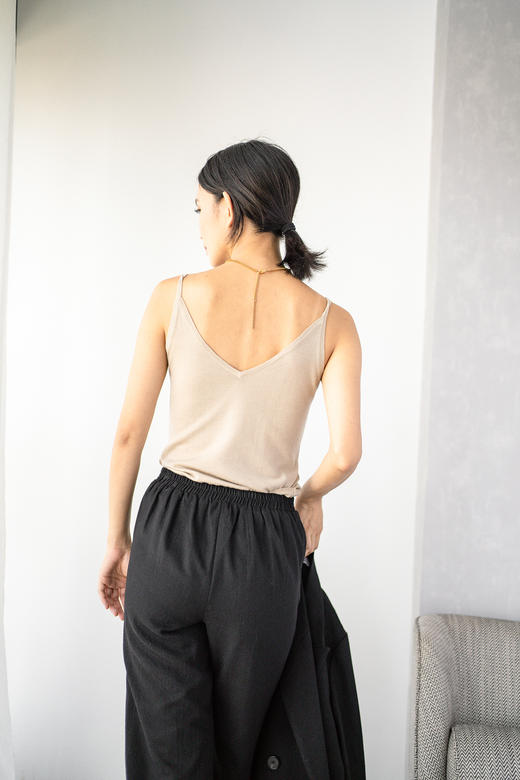 CG｜Cashmere Tank top [羊绒针织吊带衫] 商品图1