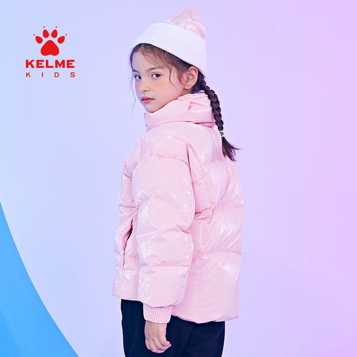 童装 儿童运动羽绒服轻薄款女童秋冬中大童短款厚外套5143YR4043 商品图4
