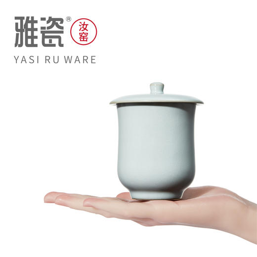 汝窑清轩杯  办公杯 商品图6