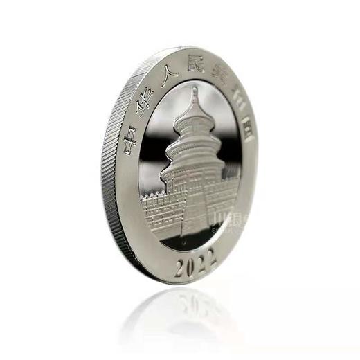 2022熊猫30克银币 首现40周年标识 商品图2