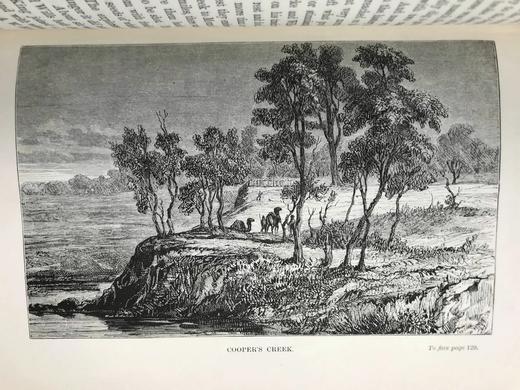 1884年 大洋洲地理与旅行概要 数十幅版画插图与地图 漆布精装32开 商品图10