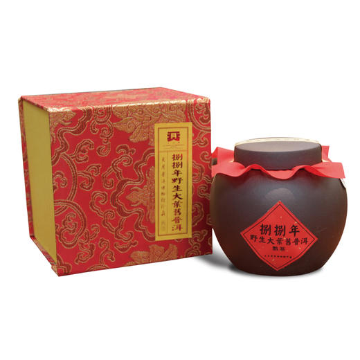 88年野生大叶旧普洱熟茶 商品图0