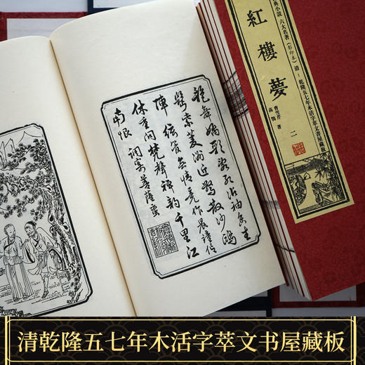 【崇贤藏珍】《红楼梦》（4函24册）乾隆五七年木活字萃文书屋藏板 商品图1